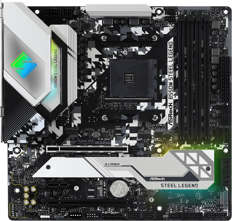 Asrock B550M Steel Legend - Motherboard Specifications On